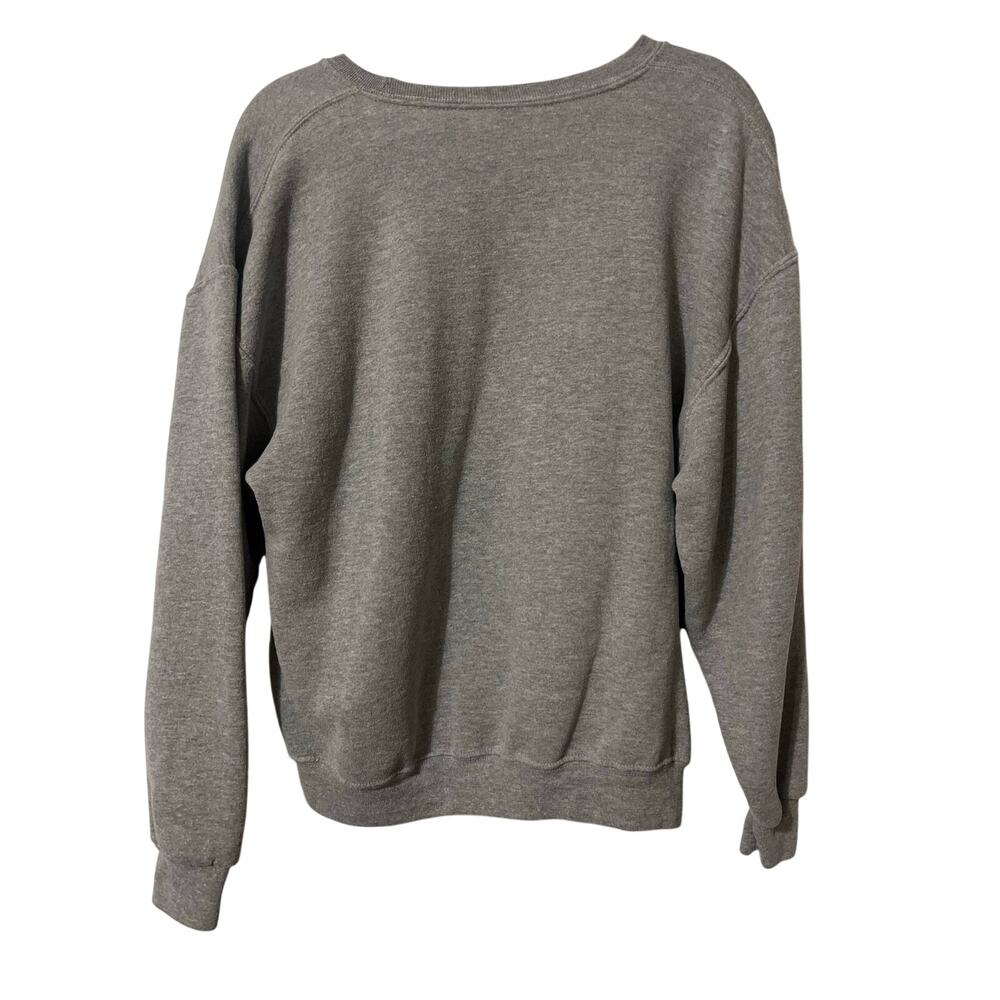 Vintage Western University Stitched Gray Red Sweatshirt Size L - Picture 4 of 7